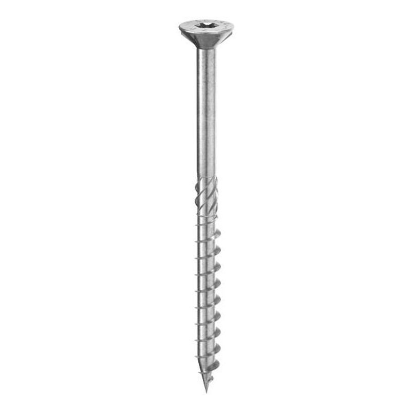 Skrue A4, 5,0X70, Hardtre Terrasse, 100 stk.