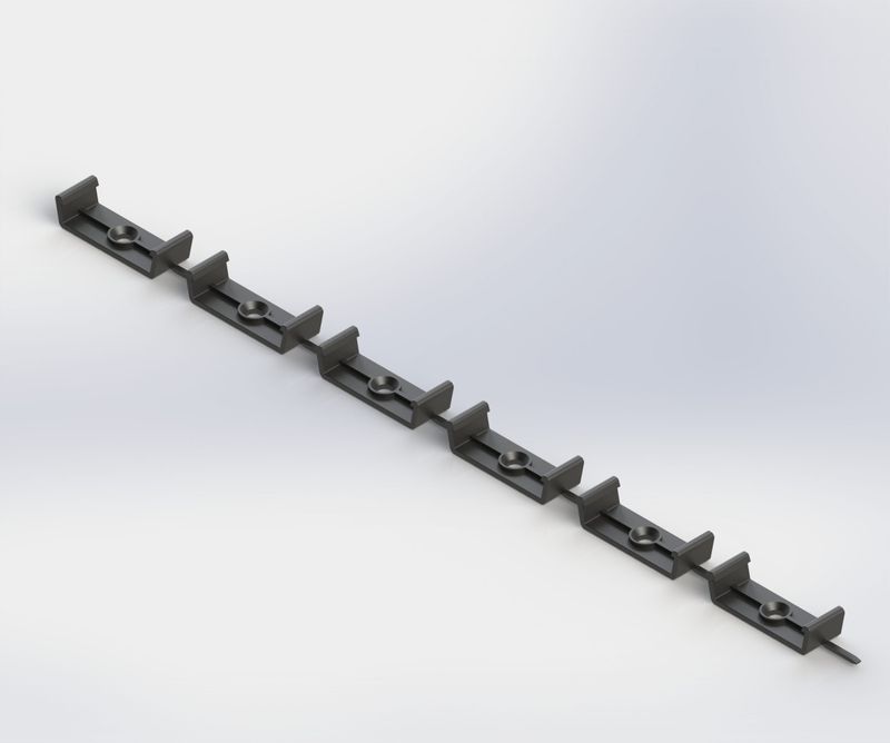 Spile med Klips 21X45mm