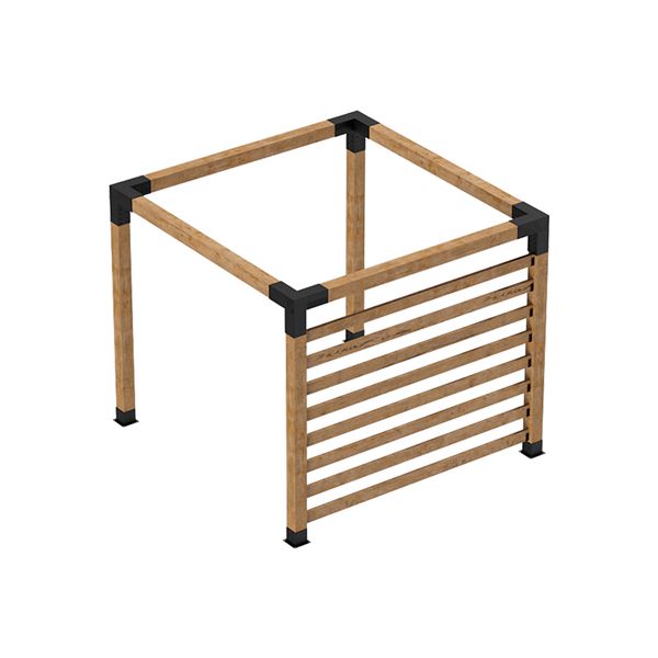 Hovedbilde PERGOLA TERMOFURU BYGGESETT 2,4m X 2,4m X 2,4m
