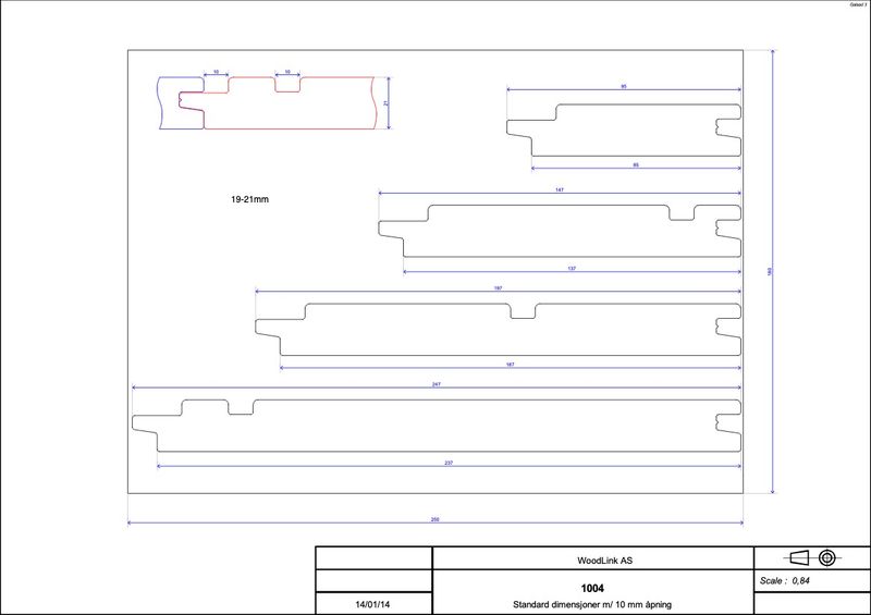 Accoya Kledning med farge SYSTEM 12, pris pr/m²